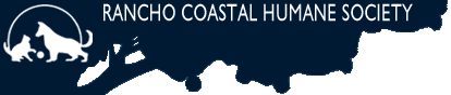 Rancho Coastal Humane Society logo - click here to return to the Rancho Coastal Humane Society homepage